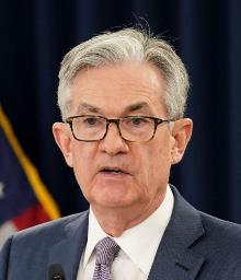 <p>　ＦＲＢのパウエル議長（ロイター＝共同）</p>