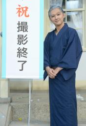 <p>　大河ドラマ「青天を衝け」の撮影を終えた吉沢亮さん＝８日、東京・渋谷のＮＨＫ放送センター</p>