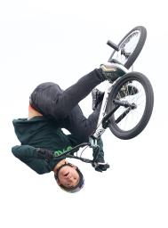 <p>　ＢＭＸフリースタイル・パークの男子エリートクラスで優勝した中村輪夢＝京都府向日市</p>