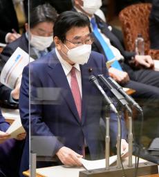 　参院予算委で答弁する後藤厚労相＝２０日午前