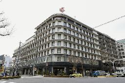 　大阪ガス本社が入る国の登録有形文化財「大阪ガスビルディング」＝１月、大阪市