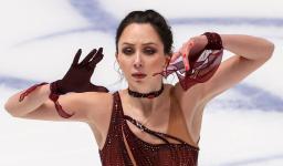 　フィギュアのロシア選手権女子ショートプログラムで７位と出遅れたエリザベータ・トゥクタミシェワ＝２４日、サンクトペテルブルク（タス＝共同）