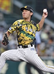　巨人戦に先発した阪神・伊藤将＝甲子園