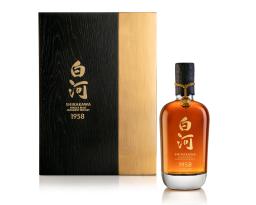 　宝酒造が販売する「シングルモルトジャパニーズウイスキー『白河１９５８』」
