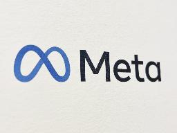 　米ＩＴ大手メタ（旧フェイスブック）のロゴ
