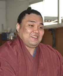 　霧馬山＝３月２７日、堺市東区の陸奥部屋宿舎