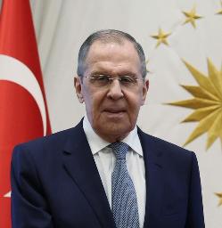 　ロシアのラブロフ外相（アナトリア通信提供・ゲッティ＝共同）