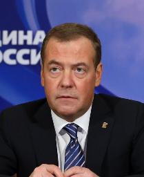　ロシア前大統領のメドベージェフ安全保障会議副議長（タス＝共同）