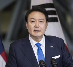 　韓国の尹錫悦大統領（ゲッティ＝共同）