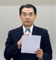 　東京都内で開かれた集会であいさつする中国の呉江浩駐日大使＝１０日午後