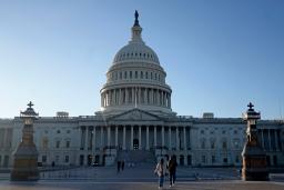 　米ワシントンの連邦議会議事堂（共同）