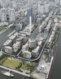 　東京・晴海の「晴海フラッグ」
