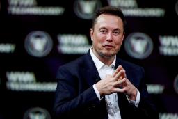 　Ｘ（旧ツイッター）オーナーのイーロン・マスク氏＝６月、パリ（ロイター＝共同）