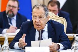 　ロシアのラブロフ外相＝５月（ロシア外務省提供・ＡＰ＝共同）