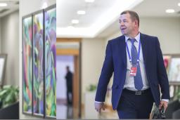 　ロシア軍のヤロスラフ・モスカリク氏＝２０１８年７月、ロシア南部ソチ（タス＝共同）