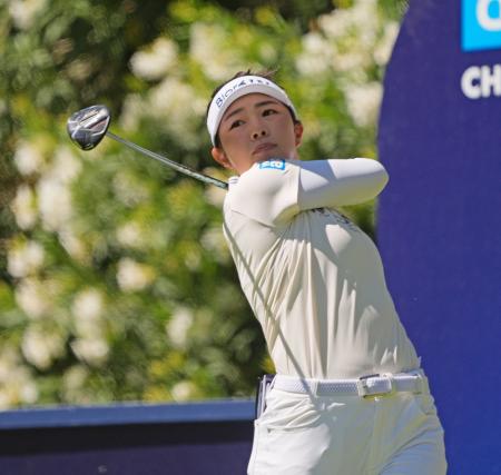 <p>　第２ラウンド、通算２アンダーで４位の山下美夢有＝シャドークリークＧＣ（共同）</p>