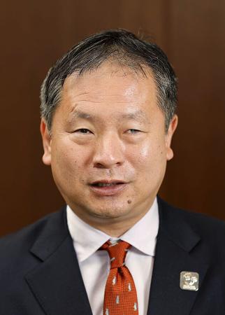 <p>　スポーツ庁の河合純一長官</p>