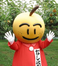 特産「しろい梨」をＰＲ　なし坊（白井市）　【ちば　ゆるキャラコレクション】