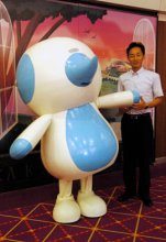 不思議な「新種の動物」　なら坊（ボートピア習志野）　【ちば　ゆるキャラコレクション】