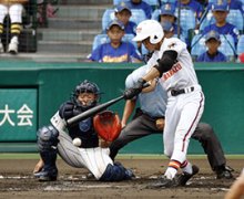 こだわり見せた追加点　井上　第９８回全国高校野球選手権大会　第１１日