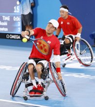国枝・真田組８強　決まる強打順当勝ち　車いすテニス　【２０２０東京パラ】