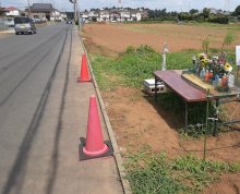 八街児童５人死傷事故　通学路に防護柵、市に２５００万円配分　国交省
