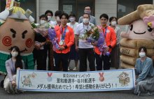 萱、谷川選手を特別表彰　東京五輪体操男子メダリスト　酒々井町「大きな希望と感動」