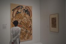 五輪やコロナ鋭く描写　現代美術家・福田美蘭氏の個展　千葉市美術館