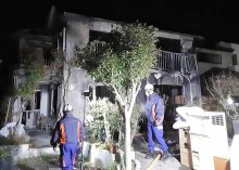 栄町で住宅全焼　焼け跡から遺体　前日に妻の遺体引き取った夫、連絡取れず