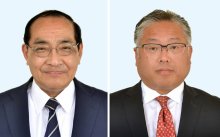 いすみ市長選告示　現職、新人一騎打ち　１２月５日投開票