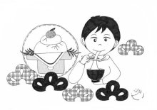 〈鏡開き〉　神様の力で絆深めて　【現代食事考】（１５４０）