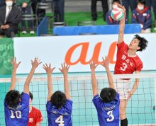 【速報】習志野３回戦進出　玉野光南にストレート勝ち　春高バレー男子