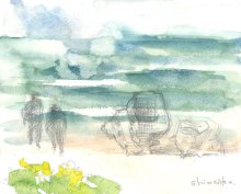 【海の声を聴く】（１）　作・蓮見仁