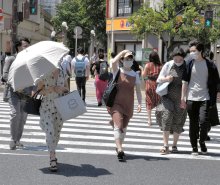 横芝光で３５・０度、今年初の猛暑日　香取・成田は６月史上最高気温に　千葉県内１２地点で３０度超え