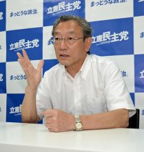 政権交代つなげる戦い　立憲民主党県連　長浜博行代表　【参院選ちば２０２２　各党県幹部に聞く】