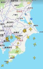 航空機の運用状況も表示　高校「地理総合」とＧＩＳ　【千葉地理学会連載　おもしろ半島ちばの地理再発見】