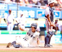 哲太激走で援護　双子の兄　第１０４回全国高校野球選手権　千葉大会　最終日