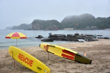 １０日まで遊泳禁止　勝浦４海水浴場