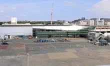 新駅「幕張豊砂」の駅舎公開　工事は約９割完了　ＪＲ京葉線に来春開業