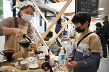ようかんにコーヒーいかが　成田・米屋　参道活性化へイベント