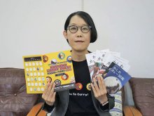 スタンプラリーでＰＲ　「かしわカレー図鑑」編集長　波木香里さん（４２）　【ひと模様】
