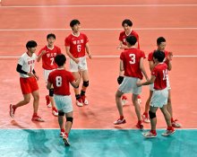 【速報】習志野６大会ぶり８強進出　前回覇者の日本航空（山梨）破る　春高バレー