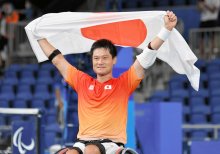 車いすテニス・国枝（柏市出身）が引退表明　生涯グランドスラム達成、県民栄誉賞も　「もう十分やりきった」