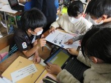 新聞でＳＤＧｓ学ぶ　長柄小学校（長柄町）【ＮＩＥ報告　千葉県内実践校の取り組み】　(９)