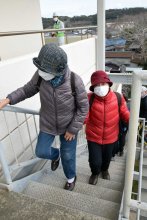 津波から命守って　震災から１２年、旭市で避難訓練　住民８４６人参加　経路や時間を確認