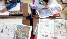 三つの新聞ミッション　磯辺第三小学校（千葉市）　【ＮＩＥ報告　県内実践校の取り組み】（１９）