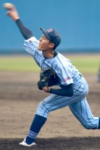 最大ピンチで本領　幕張総合・早坂　【春季千葉県高校野球　地区予選】