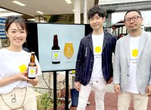 市原初の地ビール味わって　「ＩＣＨＩＨＡＲＡ　ＡＬＥ」　爽やかすっきり　乾杯でつながろう！　Ｕターン起業家が開発