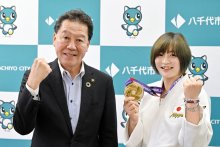 世界選手権３連覇　柔道女子・角田選手　出身の八千代市を表敬訪問　「本番は来年のパリ五輪」