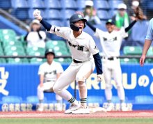 ５打点大暴れ　菅原、エース援護　袖ケ浦　第１０５回全国高校野球選手権　千葉大会　第１日